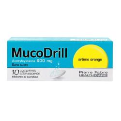 Mucodrill 600Mg Cp Eff /10