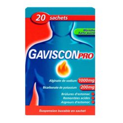 Gaviscon Pro Menthe 20 Sachets