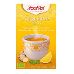 Yogi Tea Tis Ayurvédi Gingemb Citron Bio 17