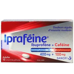 Iprafeine400Mg + 100Mg 12Cp