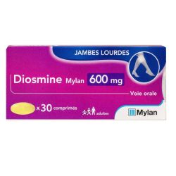 Diosmine Myl 600Mg Cpr Bt30