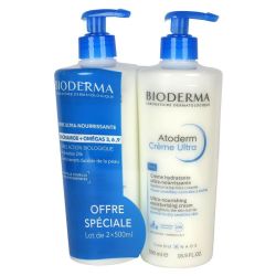 Bioderma Atoderm Cr Ultra Nourr 500Mlx2