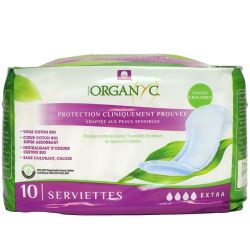 Organyc Serv Incont Leg Extra 10