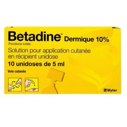 Betadine Dermique10% Dosettes