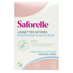 Saforelle Lingette Biodeg Bte 10