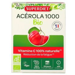 Superdiet Acerola Bio 1000 Cpr 24