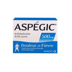 Aspegic 500Mg Buv Sach 20