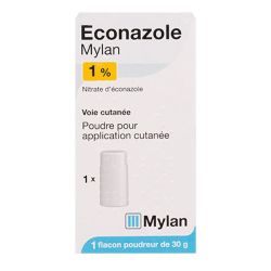 Econazole Myl 1% Pdr Fl30G