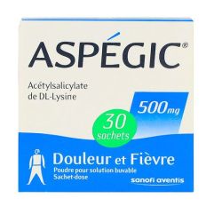 Aspegic 500Mg Buv Sach 30