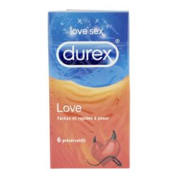 Durex Love 6 Preservatifs