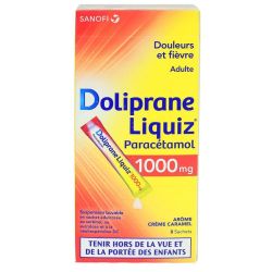 Doliprane Liquiz 1000Mg 8 Sticks