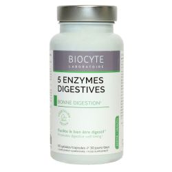 Biocyte 5 Enzyme Digestiv Gelul 60