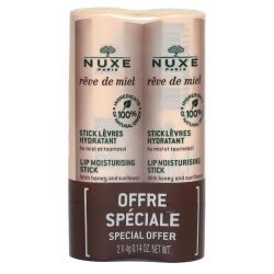 Nuxe Reve Miel Stick Levre Hyd Duo