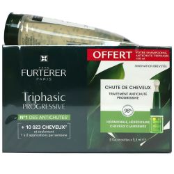 Furterer Triphasic Prog A/Chut 12 Amp/5Ml+Sh