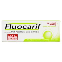 Fluoc Bi-Fluoré 250Mg Pâte Dtf Ment 2T/125Ml