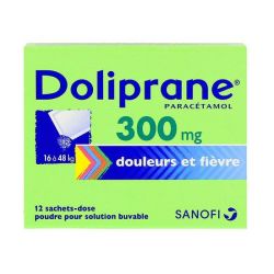 Doliprane 300Mg Pdr Sach 12