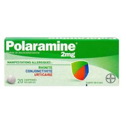 Polaramine 2Mg Cpr Bt20