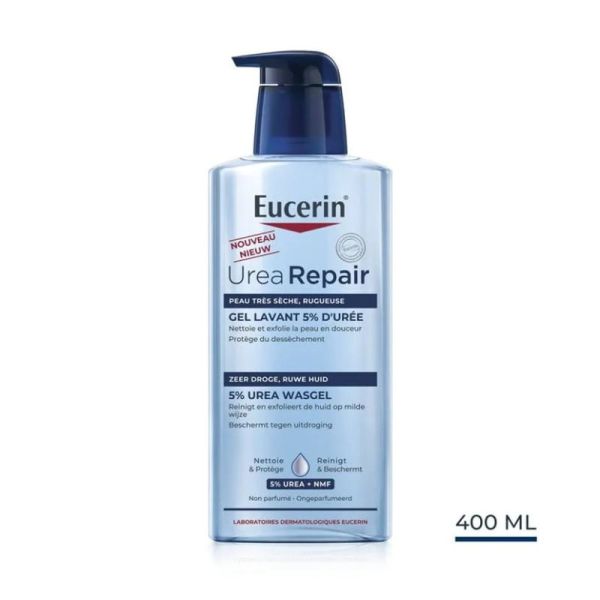 Eucerin Uree5% Urearepair Gel Nett 400Ml