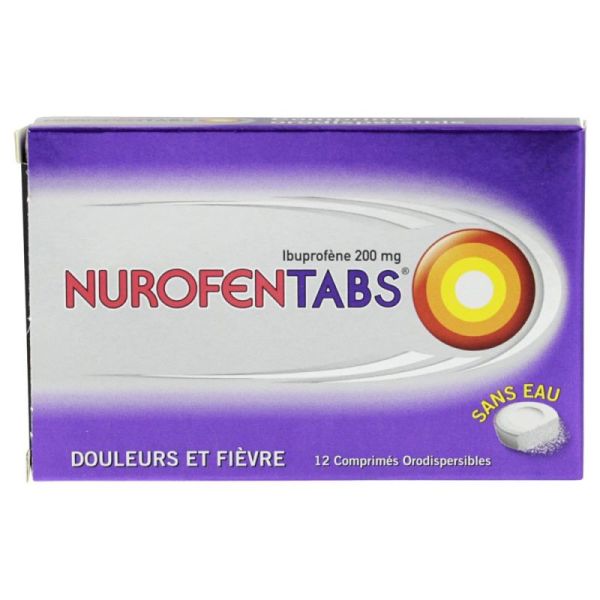 Nurofentabs 200Mg Cpr Disp 12