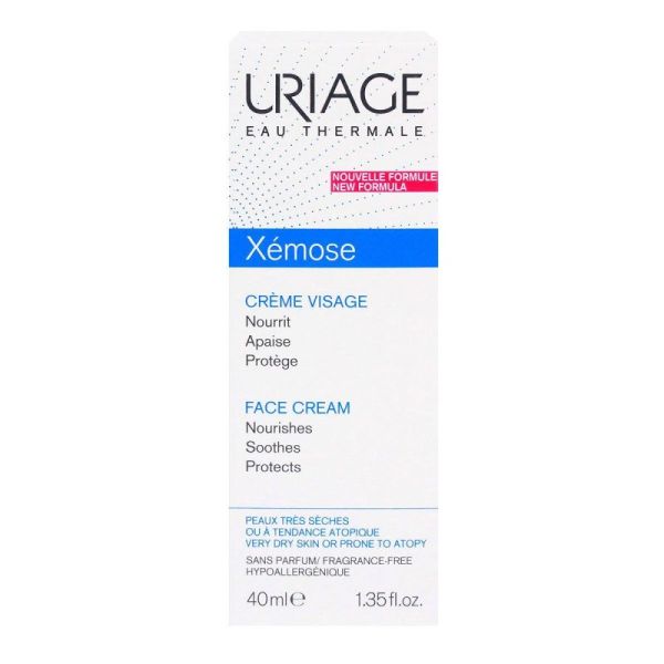 Uriage Xemose Creme Visage 40Ml