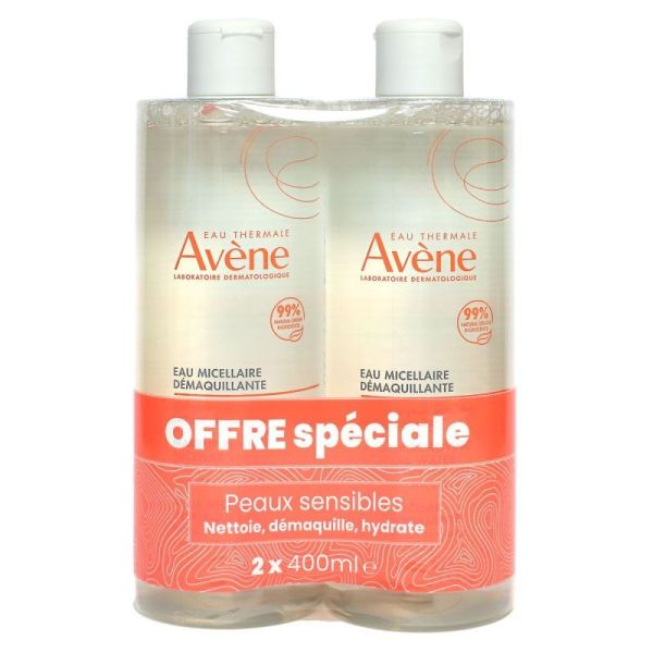 Avene Eau Micellaire Duo 2*400Ml