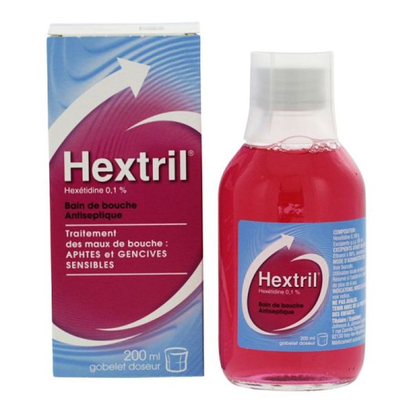 Hextril 0,1% Bain Bche Fl200Ml