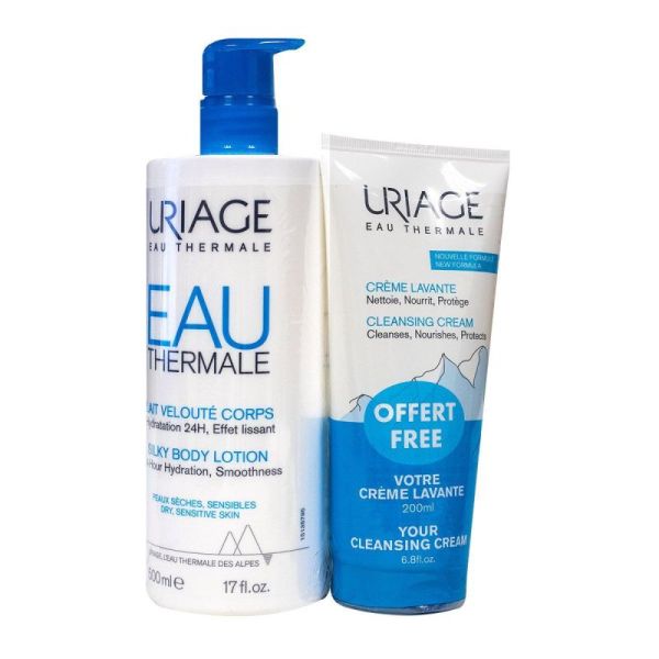 Uriage Eau Therm Lait Vel + Cr Lav