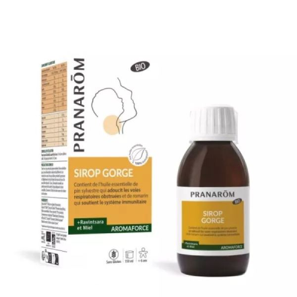 Pranarom Sirop Miel Ravintsara Bio 150 Ml