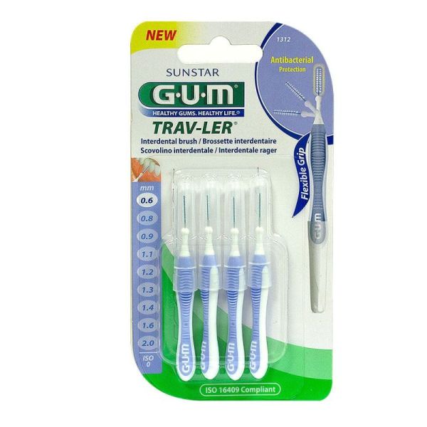 Gum Brossettes Travler 0,6Mmx4 1312