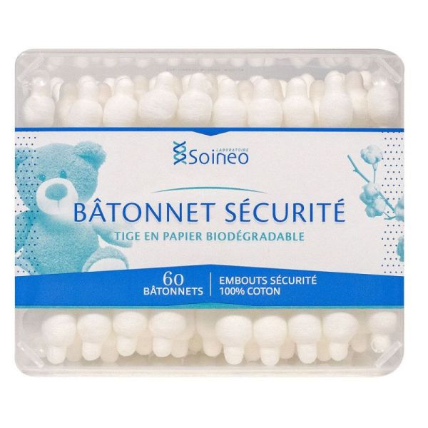 Soineo Coton Tige Securite Bte 60