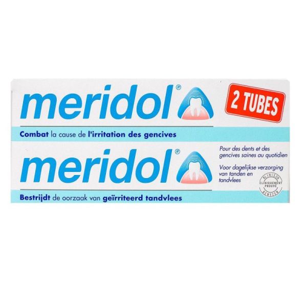 Meridol Dent Genc Lot 2X75Ml