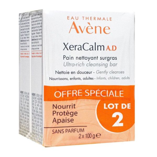 Avene Xeracalm Ad Pain Surg 100Gx2