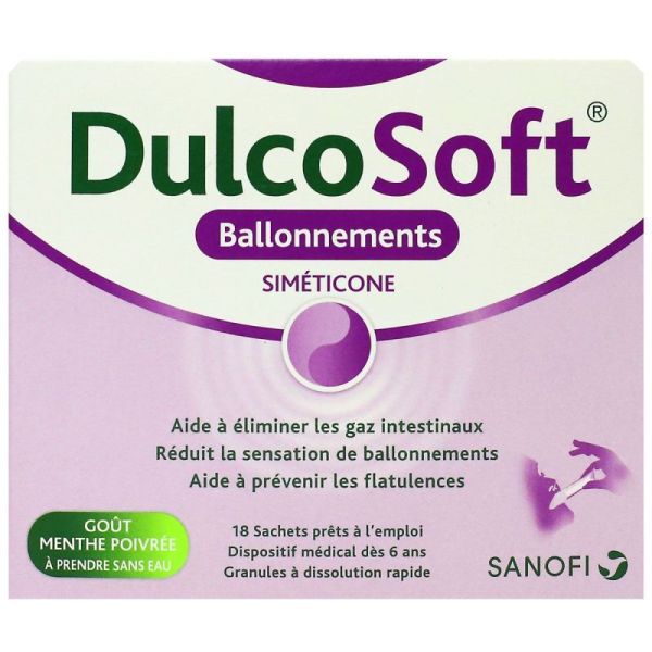 Dulcosoft Ballonnement Sach 18