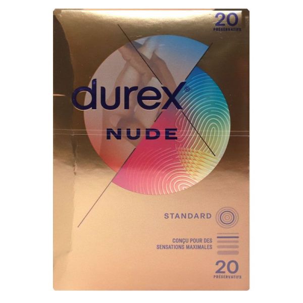 Durex Preserv Nude Original X20