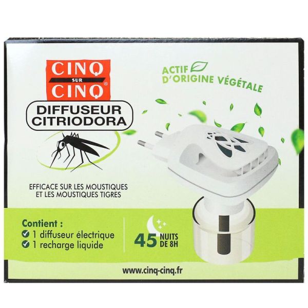 Cinq/Cinq Diffus Citriodora