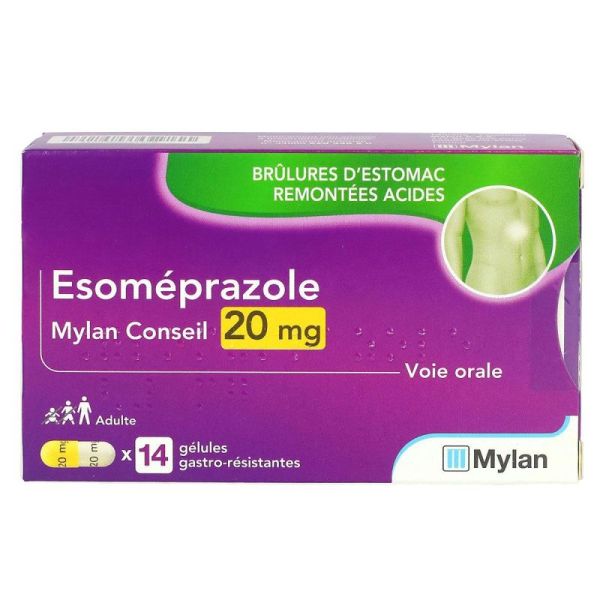 Esomeprazole Myc 20Mg Conseil B14