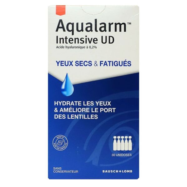 Aqualarm Inten Ud S Opht 30Unid/0,5Ml