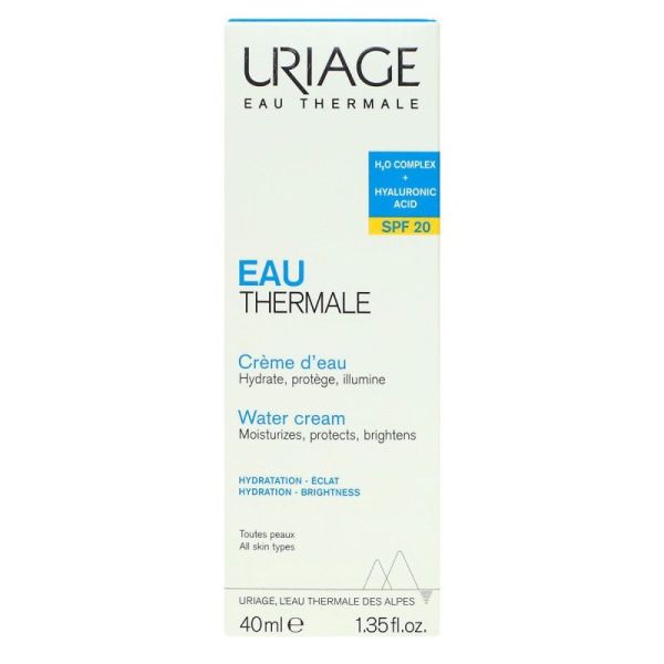 Uriage Eau Therm Creme D'eau Legere Spf20