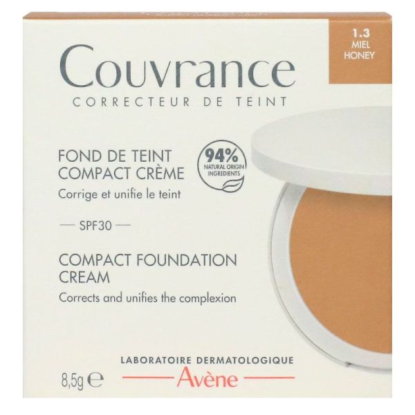 Avene Couvrance Compact Miel 8.5G