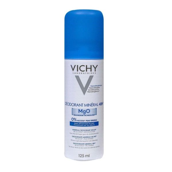 Vichy Deo Spray 48H Mineral125Ml