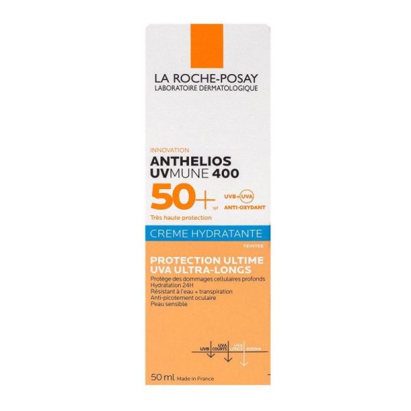 Anthelios 50+Uvmune 400 Cr Teintee 50Ml