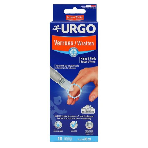 Urgo Verrues Trait Cryo Main Pied Fl Dos/38Ml