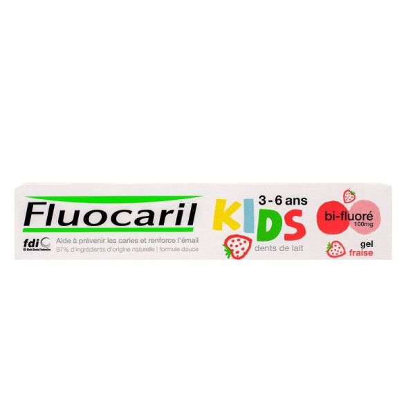 Fluocaril Kids Gel Fraise 50Ml