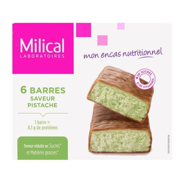 Milical Barre Hp Chocolat Pistache 6