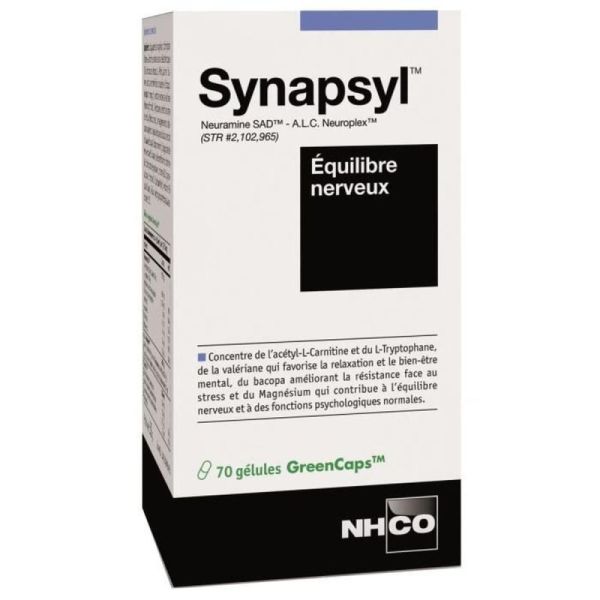 Synapsyl Gél Équil Nerveux Pilul/70