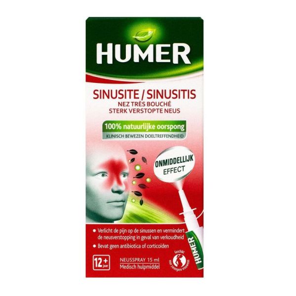 Humer Sinusite S Nas Spr/15Ml