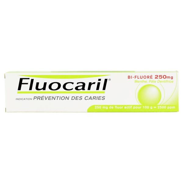 Fluoc Bi-Fluoré 250Mg Pâte Dtf Ment T/125Ml