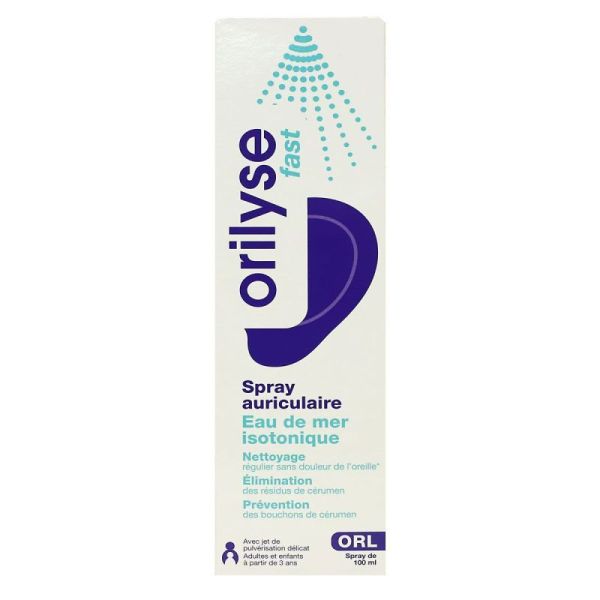 Orilyse Fast Spr Auriculaire 100Ml