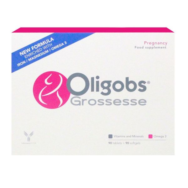 Oligobs Grossesse Cpr90+Caps90