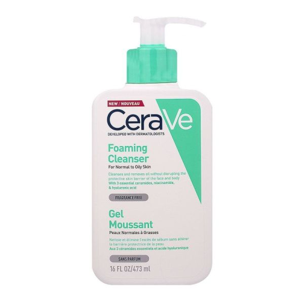 Cerave Gel Moussant Flacon Pompe 473Ml